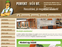 Tablet Screenshot of perfektajto.mediacenter10.hu